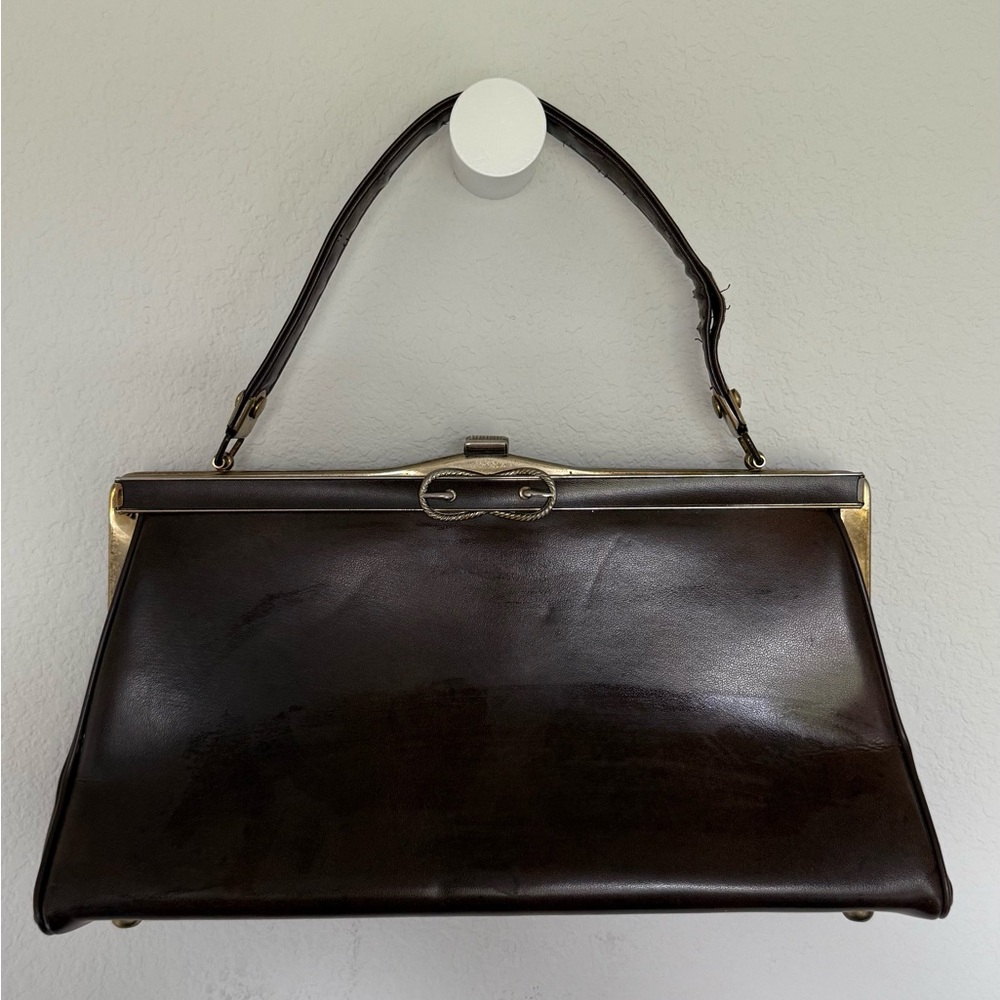 Vintage Verdi brown bag